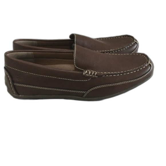 Izod Loafer Shoe Men’s Size 10.5M Color Brown Burney Slip-On with Memory Foam - Picture 5 of 9